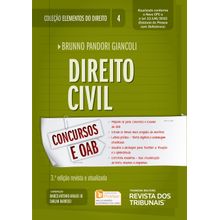 Coleção Elementos do Direito Volume 04 - Direito Civil - 3ª Edição