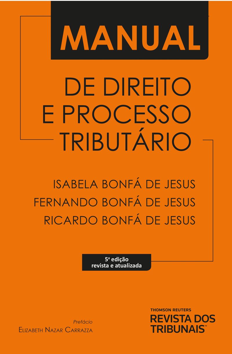 Manual De Direito E Processo Tributário 5º Edição | Livraria RT