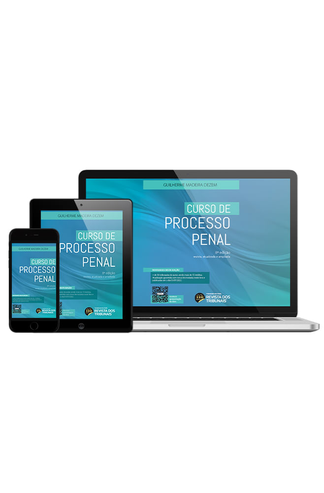 E-book Curso De Processo Penal - 8° Edição