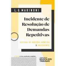 Incidente de resolução de demandas repetitivas - 3ª Edição