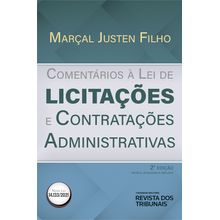Comentários à Lei de Licitações e Contratações Administrativas 2º edição