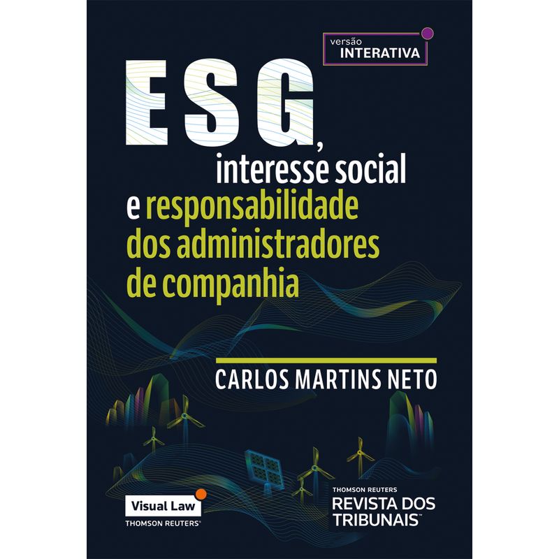 Esg---Interesse-Social-E-Responsabilidade-Dos-Administradores-De-Companhia---1ª-Edicao---Com-Inovacao