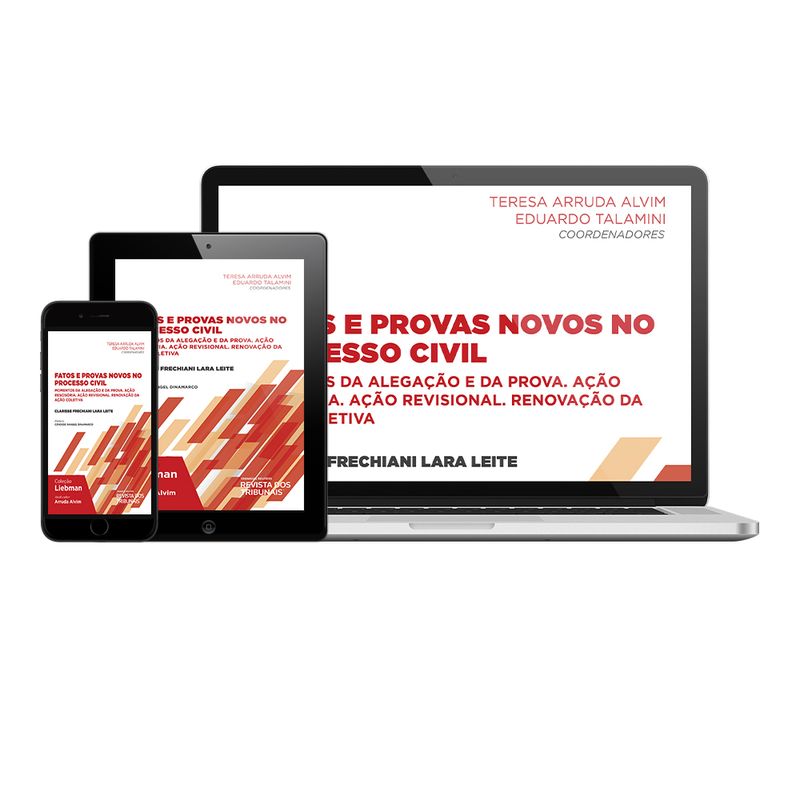 E-book - Fatos e provas novos no processo civil - 1ª Edição