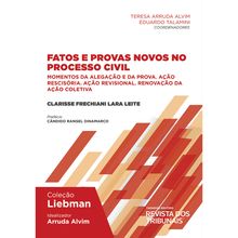 Fatos e provas novos no processo civil - 1ª Edição