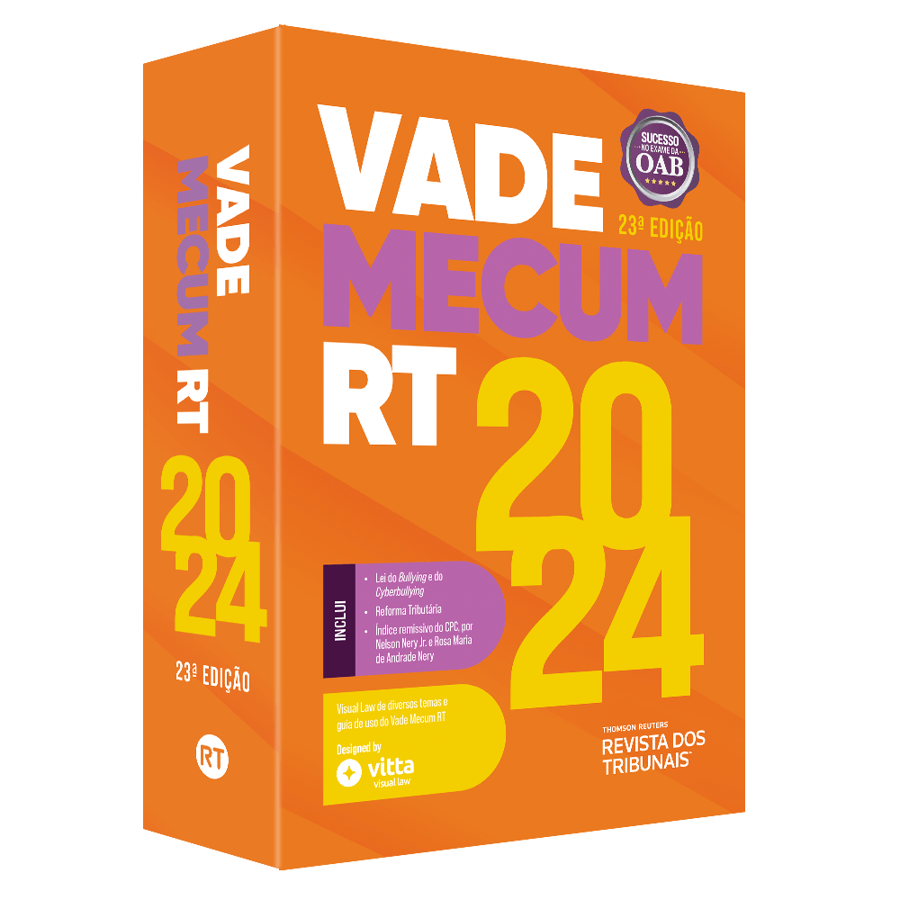 Vade Mecum RT 2024 + Versão Digital Grátis + Planner de Estudos