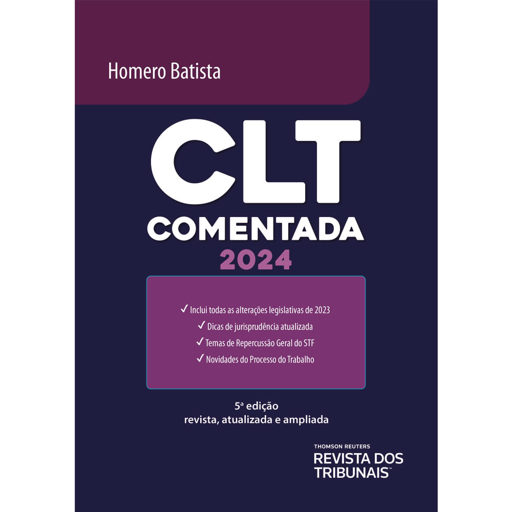 Clt Comentada 5ª Edição 1736