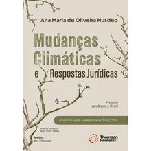 Mudanças Climáticas e Respostas Jurídicas